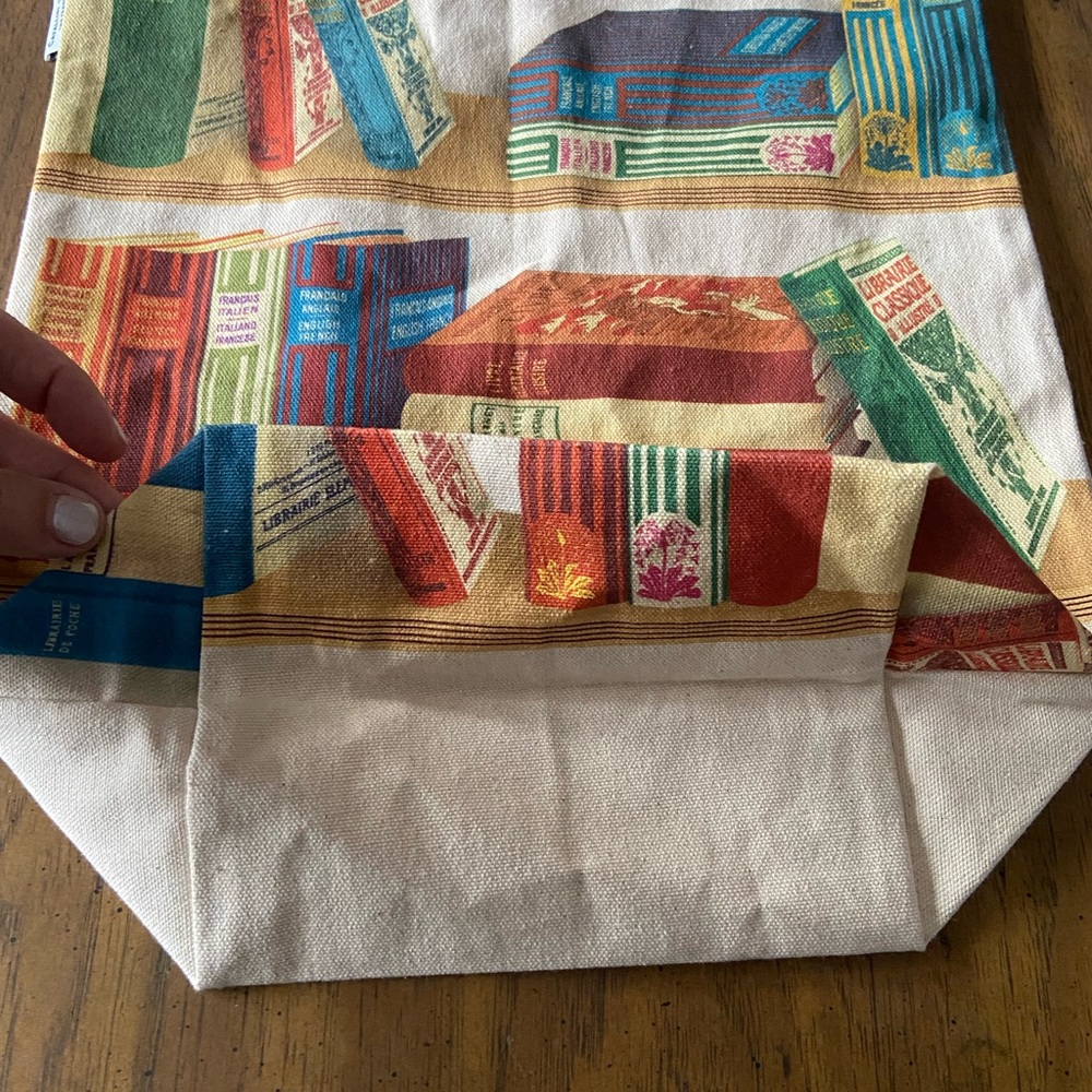 NWT Cavallini & Co. Bibliotheque tote - Picture 6 of 11